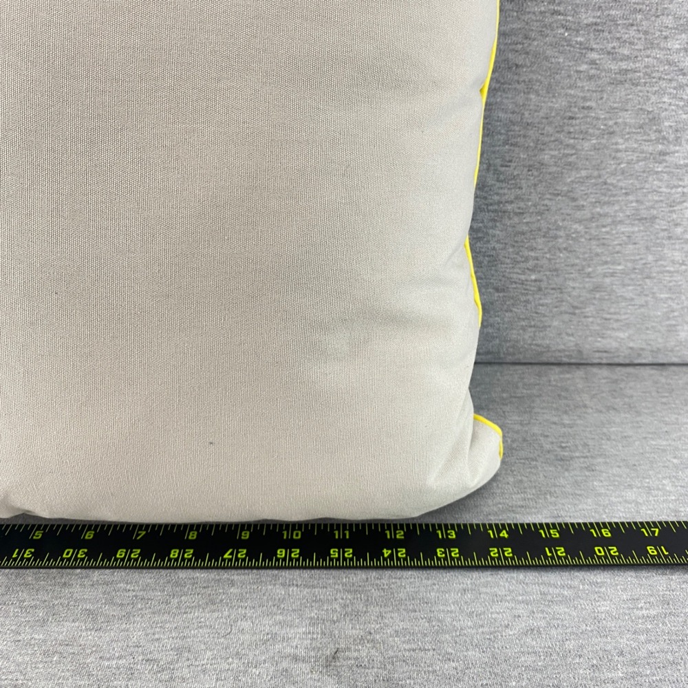 Summertime Fres!! Cute Cactus Pineapple Palm Tree Throw Coach Bed Pillow Retired - Picture 8 of 8